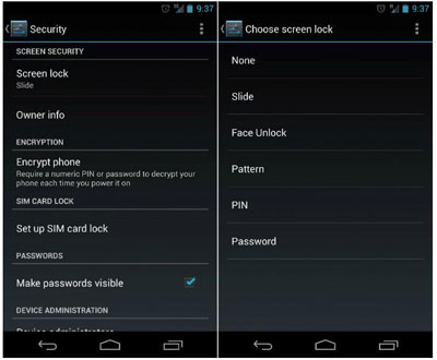 Bypass Swipe Screen To Unlock Android