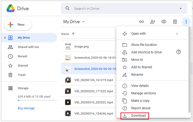 how to transfer photos from google drive to google photos by manually download and upload