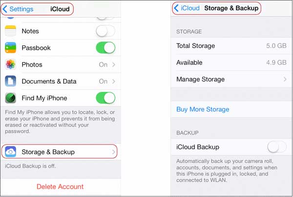 how to fix you fail to rstore from icloud backup